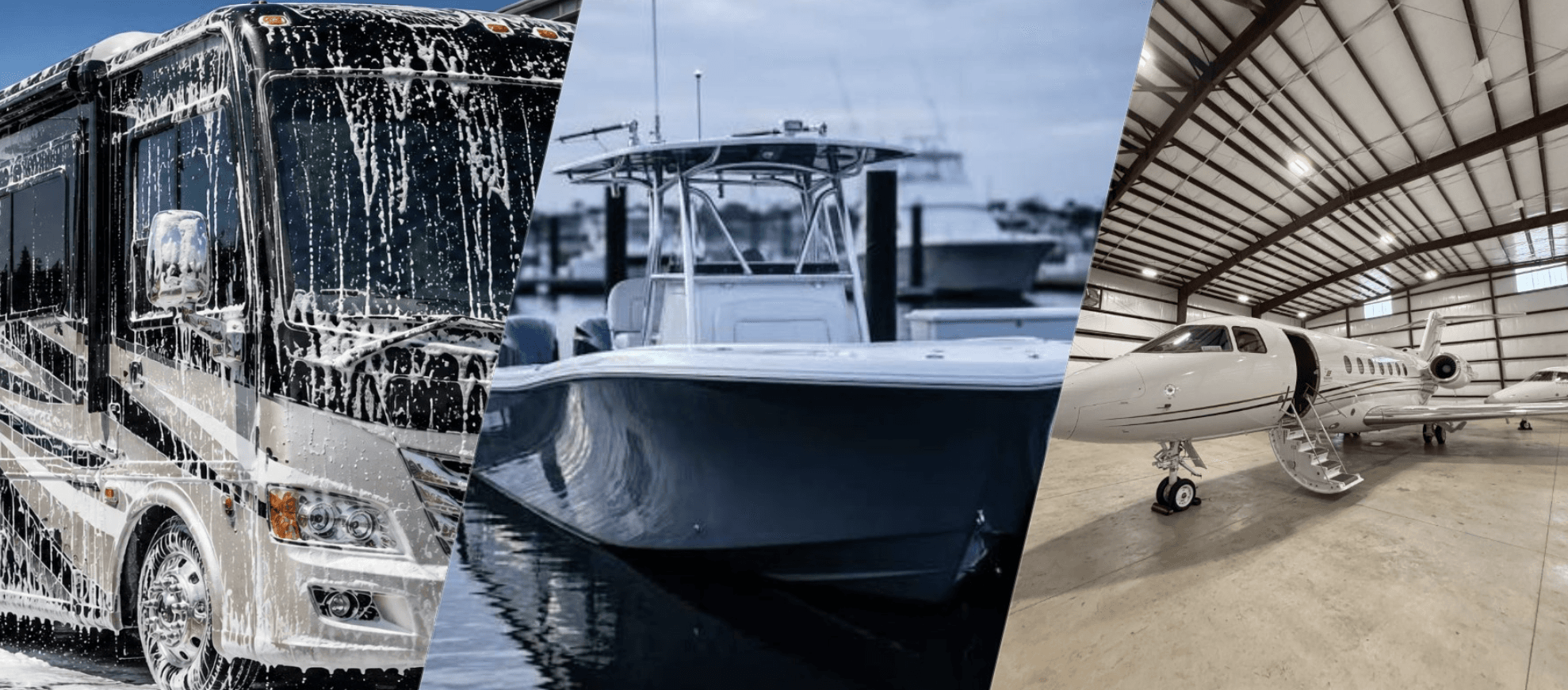 RV, Boat & Aircraft Detailing