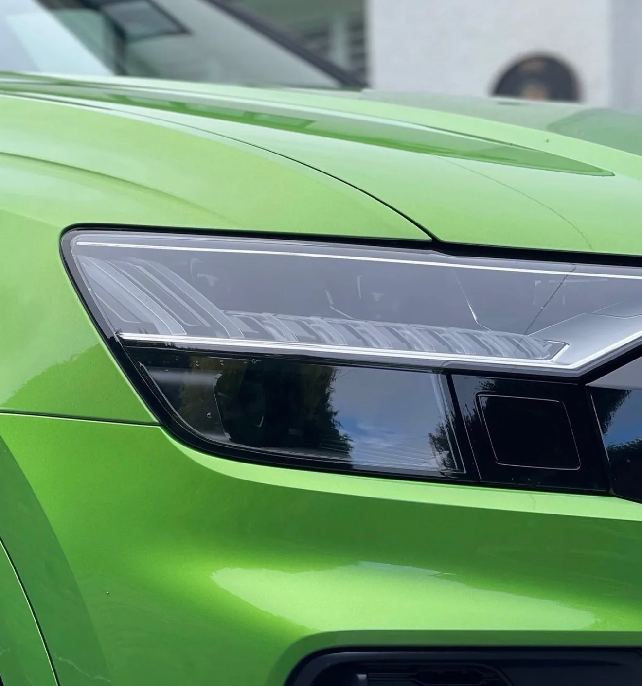 The Diamond Detail — Green Hatchback