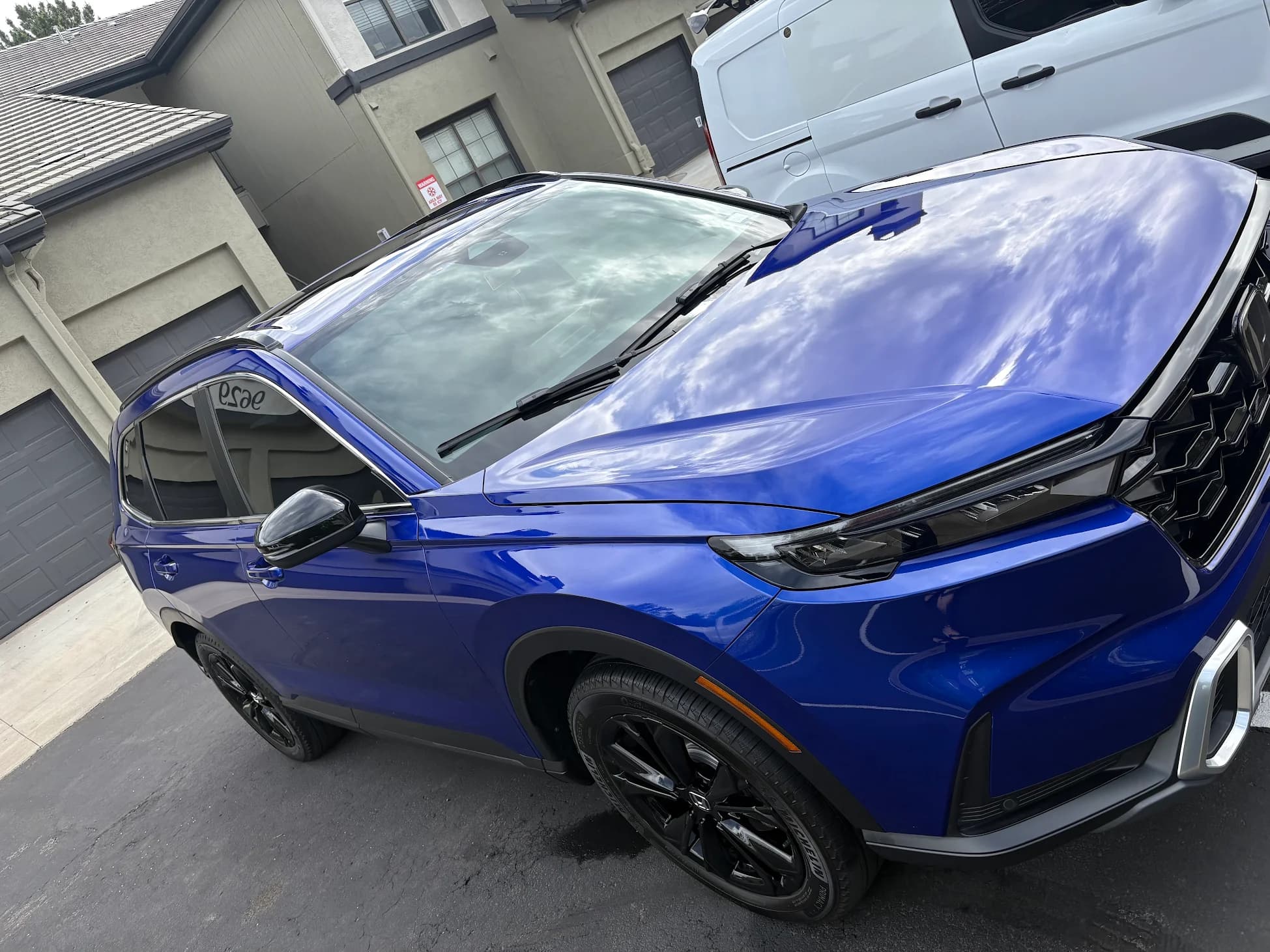 The Diamond Detail Plus — Blue SUV