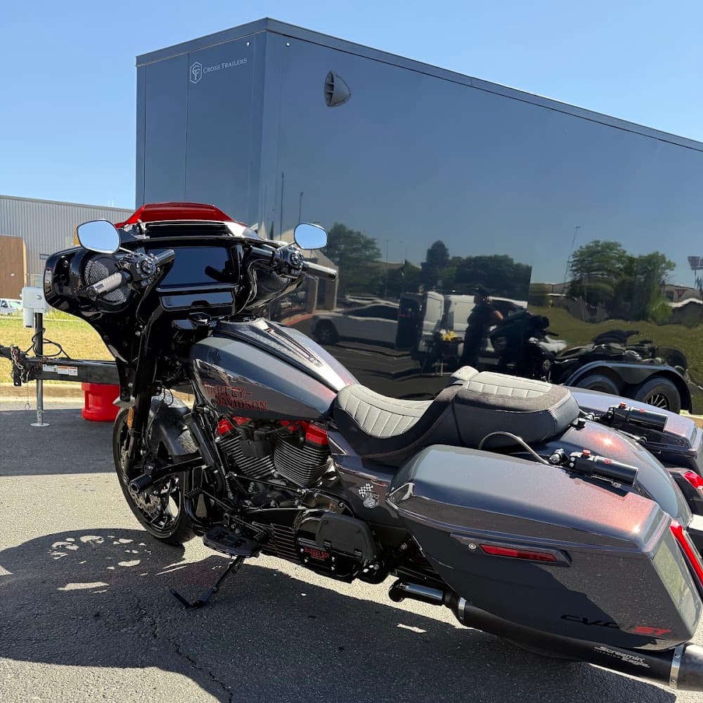 Motorcycle Detail — Harley-Davidson Bagger